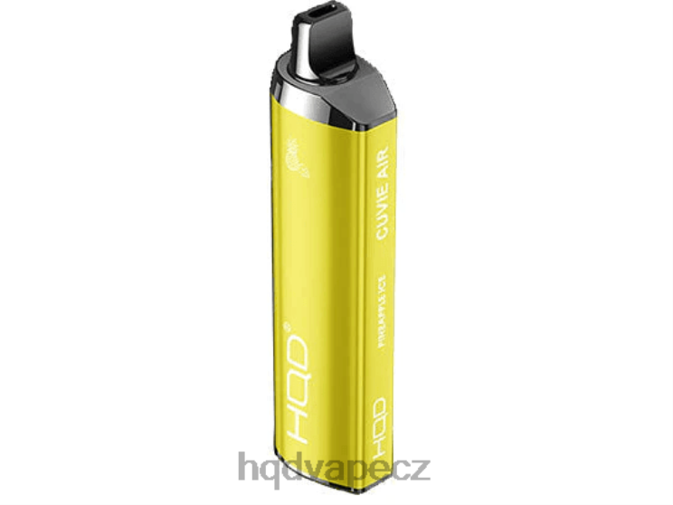 HQD CUVIE AIR jednorázový ananasový led 2F8ZL194 HQD Vape Praha