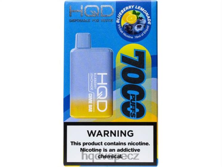 HQD CUVIE BAR jednorázový borůvková limonáda 2F8ZL141 HQD CZ