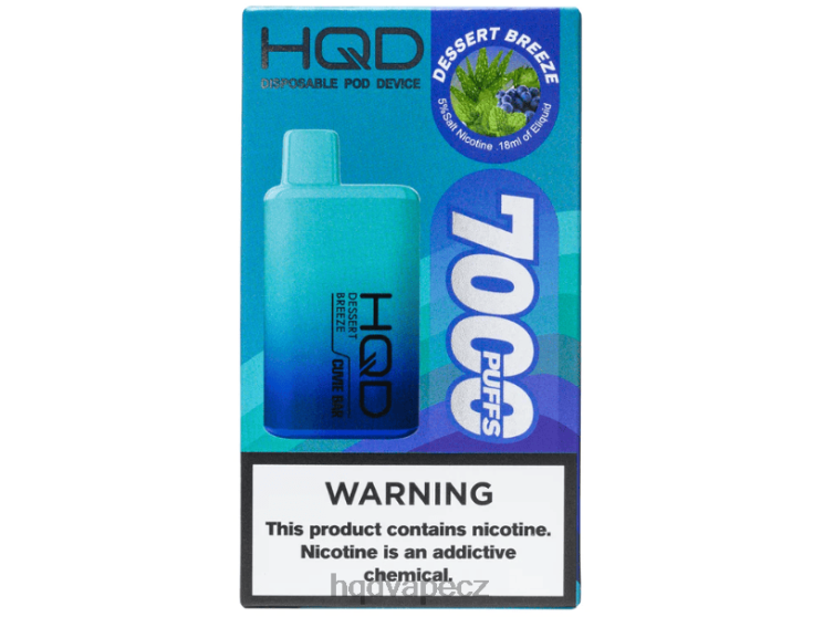HQD CUVIE BAR jednorázový dezertní vánek 2F8ZL162 HQD Vape CZ