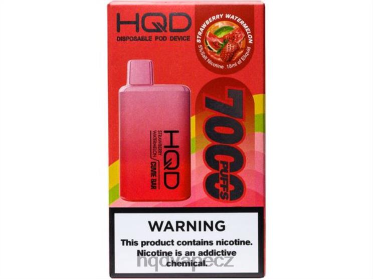HQD CUVIE BAR jednorázový jahodový meloun 2F8ZL260 HQD Vape Best Flavor