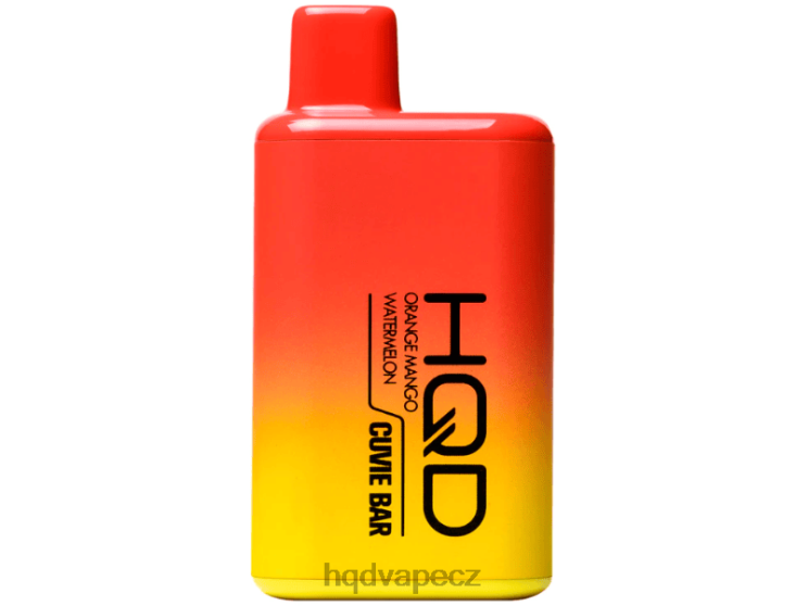 HQD CUVIE BAR jednorázový pomerančový mango vodní meloun 2F8ZL227 HQD Cigareta
