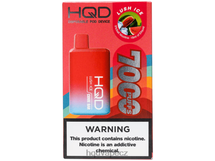 HQD CUVIE BAR jednorázový svěží led 2F8ZL209 HQD Vape Sale