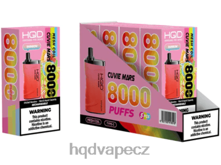 HQD CUVIE MARS jednorázový duha 2F8ZL240 HQD Vape Best Flavor