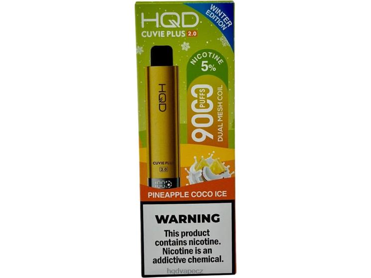 HQD CUVIE PLUS 2.0 (zimní vydání) ananasová kokosová zmrzlina 2F8ZL233 HQD Praha