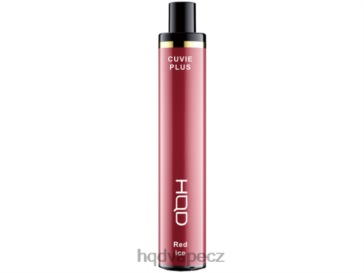 HQD CUVIE PLUS jednorázový červený led 2F8ZL246 HQD Vape Cena