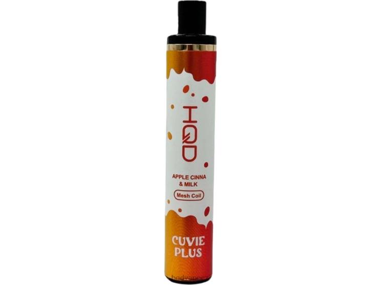 HQD CUVIE PLUS jednorázový jablečná skořice a mléko 2F8ZL126 HQD Vape Cena