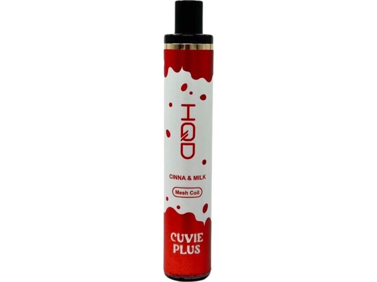 HQD CUVIE PLUS jednorázový skořice a mléko 2F8ZL154 HQD Vape Praha
