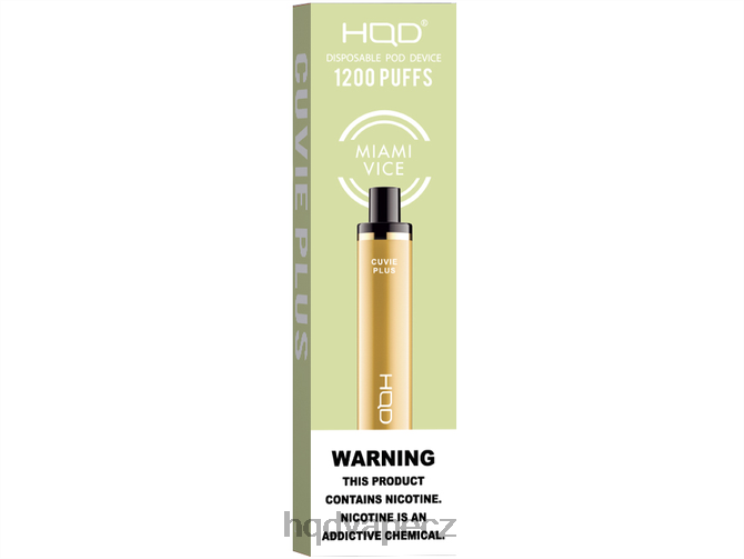 HQD CUVIE PLUS jednorázová vapa Miami Vice 2F8ZL220 HQD Vape Best Flavor