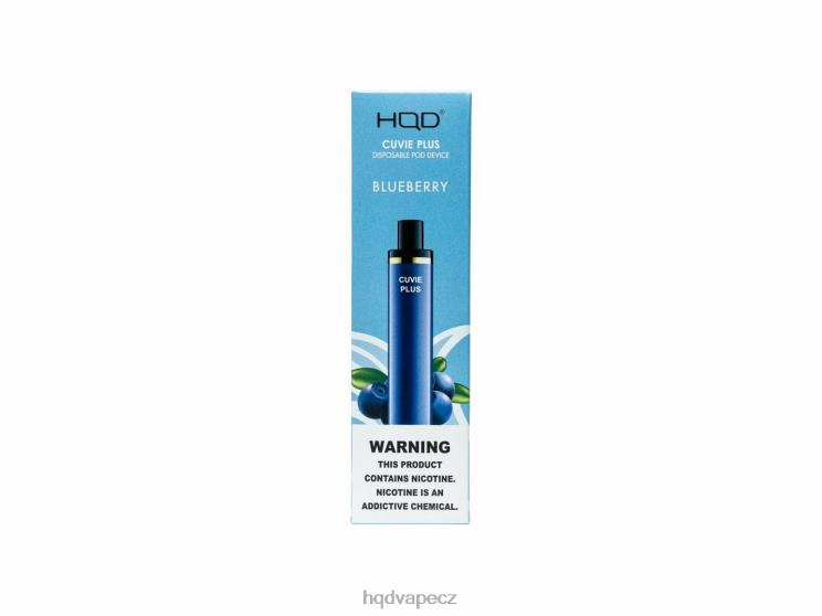 HQD CUVIE PLUS jednorázová vapa borůvka 2F8ZL139 HQD Vape Sale