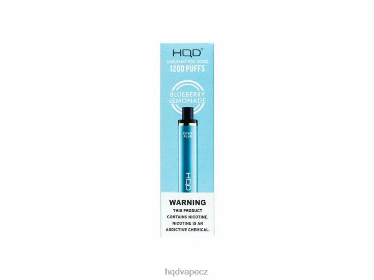 HQD CUVIE PLUS jednorázová vapa borůvková limonáda 2F8ZL144 HQD Vape Praha