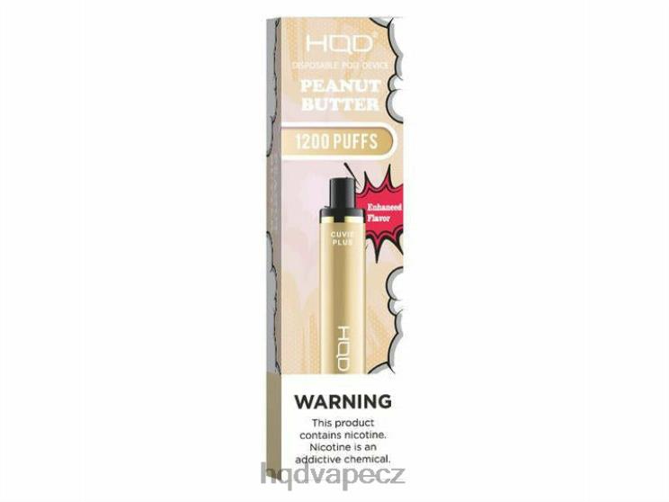 HQD CUVIE PLUS jednorázová vapa burákové máslo 2F8ZL231 HQD CZ