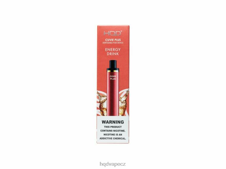 HQD CUVIE PLUS jednorázová vapa energetický nápoj 2F8ZL165 HQD Vapes Online