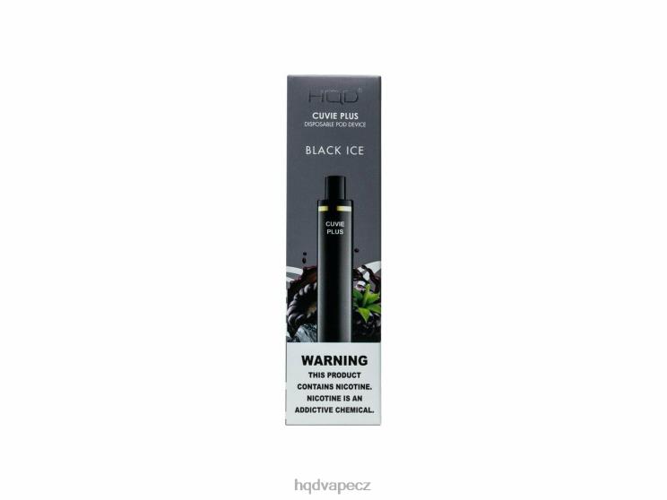 HQD CUVIE PLUS jednorázová vapa Černý led 2F8ZL136 HQD Vape Cena