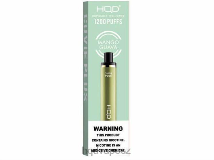 HQD CUVIE PLUS jednorázová vapa mango guava 2F8ZL214 HQD Vape Praha