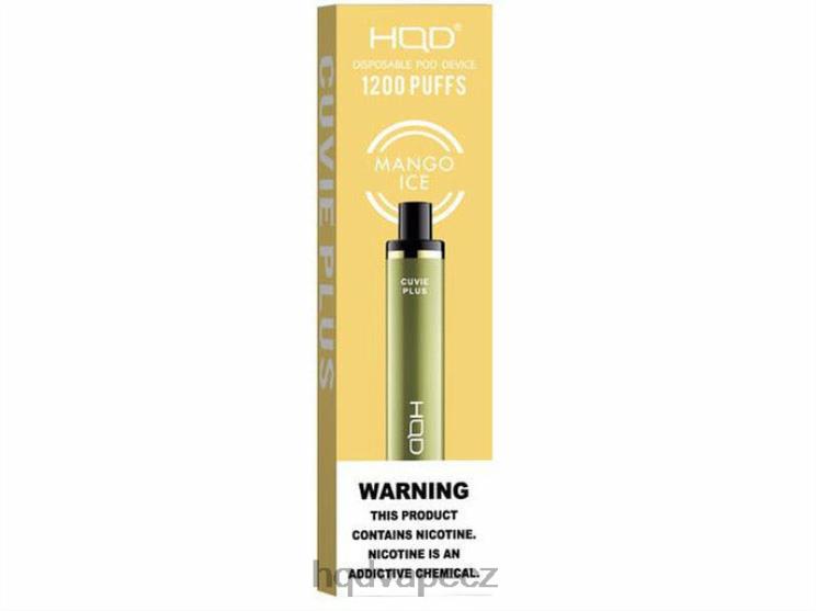 HQD CUVIE PLUS jednorázová vapa mangový led 2F8ZL216 HQD Vape Cena