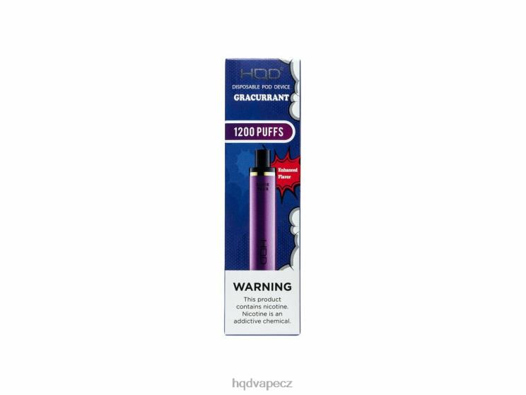 HQD CUVIE PLUS jednorázová vapa rybíz 2F8ZL167 HQD Cigareta