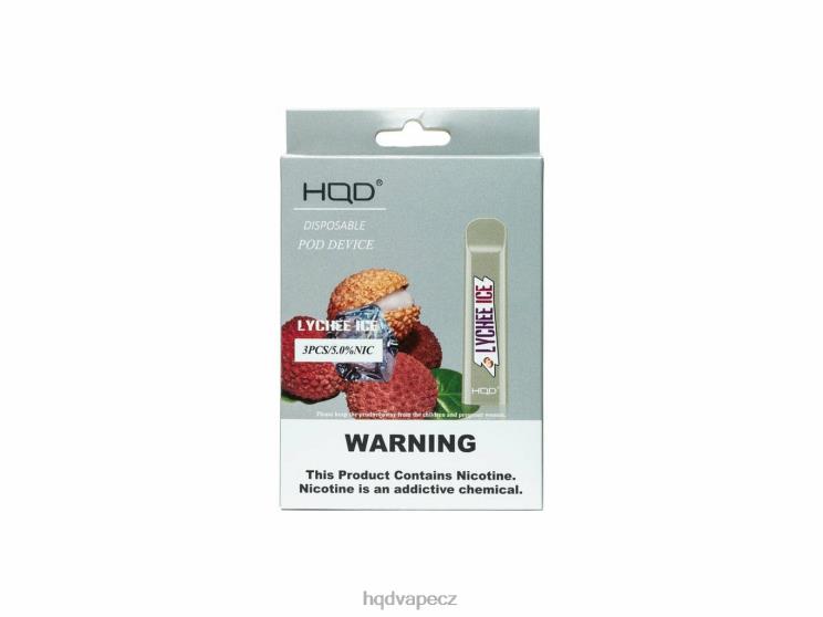 HQD CUVIE jednorázový liči led 2F8ZL178 HQD Flavors