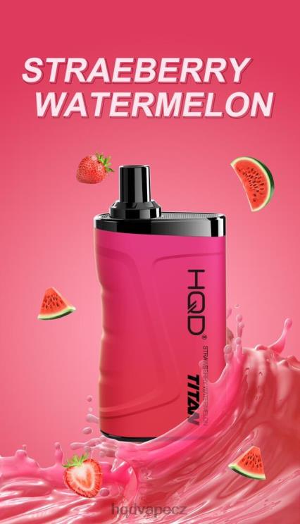 HQD TITAN 7000 šluků jahodový meloun 2F8ZL9 HQD Vape Sale
