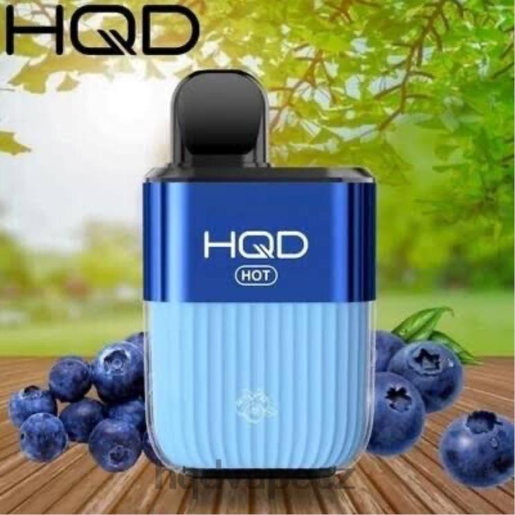 HQD HOT 5000 šluků borůvka 2F8ZL66 HQD Vape Cena
