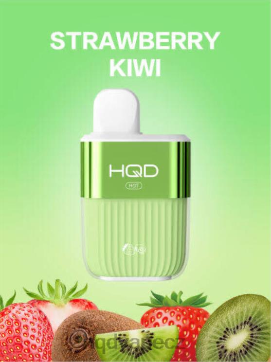 HQD HOT 5000 šluků jahodové kiwi 2F8ZL63 HQD Praha