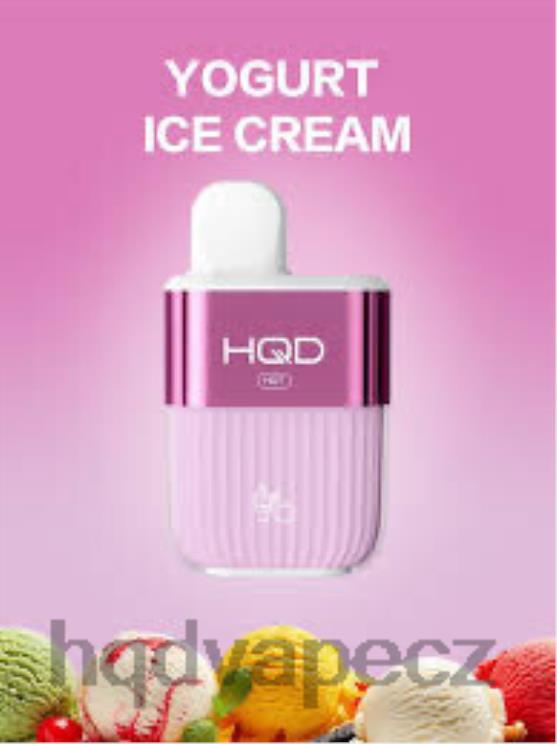 HQD HOT 5000 šluků jogurtová zmrzlina 2F8ZL58 HQD Flavors