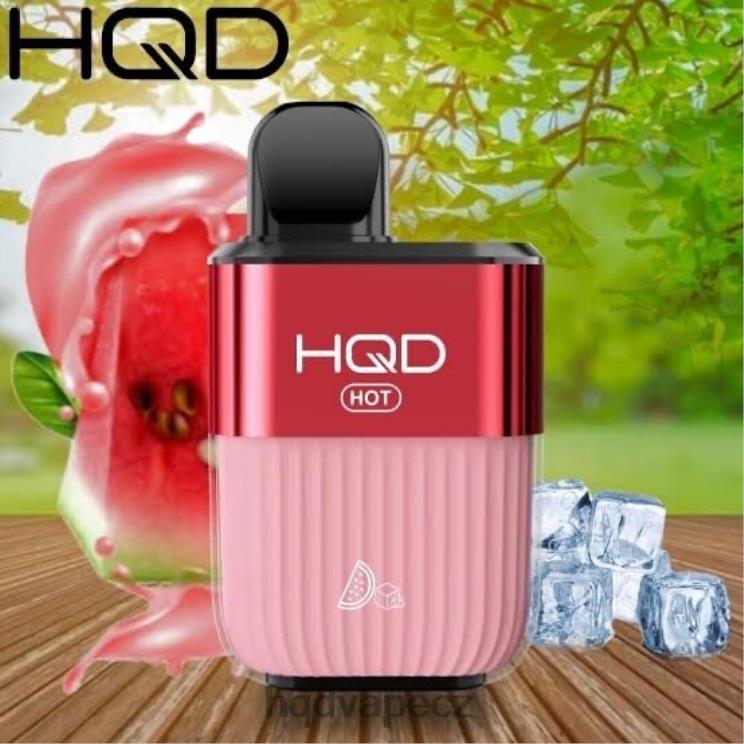 HQD HOT 5000 šluků svěží led 2F8ZL67 HQD Cigareta